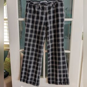 Vintage Tommy Hilfiger Plaid Wide Leg / Flare Pant